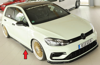 Rieger Seitenschwelleransatz (ca. 19mm) VW Golf 7 GTE 3-tür. 02.17- (ab Facelift) 00088361