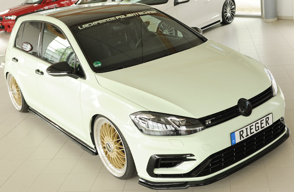 Rieger Seitenschwelleransatz (ca. 19mm) VW Golf 7 GTD 3-tür. 02.17- (ab Facelift) 00088361