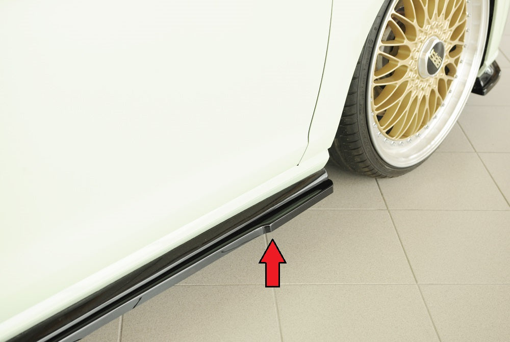 Rieger Seitenschwelleransatz (ca. 19mm) VW Golf 7 GTI 3-tür. 02.17- (ab Facelift) 00088361