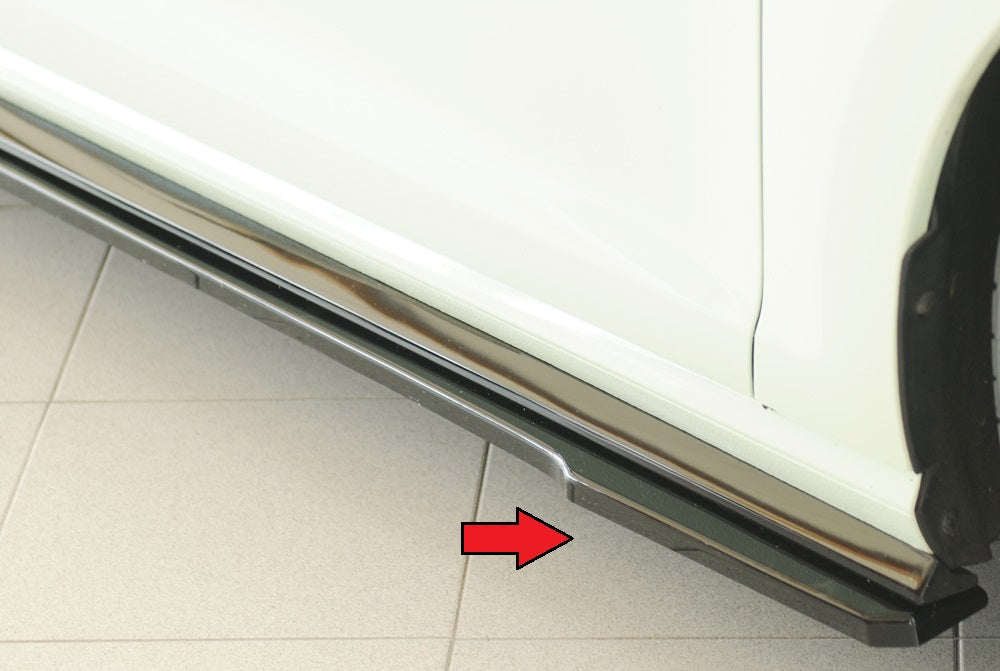 Rieger Seitenschwelleransatz (ca. 19mm) VW Golf 7 GTI Clubsport 3-tür. 02.16- 00088361