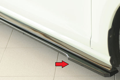 Rieger Seitenschwelleransatz (ca. 19mm) VW Golf 7 GTE 3-tür. 02.17- (ab Facelift) 00088361