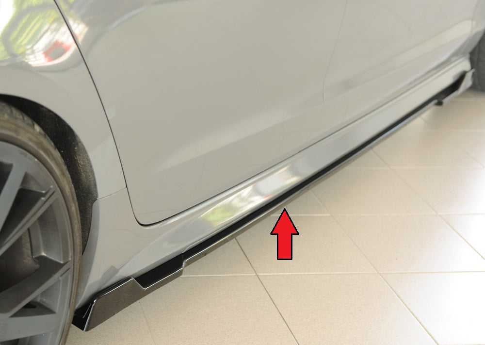Rieger Seitenschwelleransatz Audi A6 S6 (4G/C7) Avant 09.14- (ab Facelift) 00088364