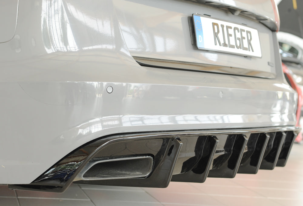 Rieger Heckeinsatz (für Fzg. ohne AHK) Audi A6 (4G/C7) Avant 09.14- (ab Facelift) 00088365