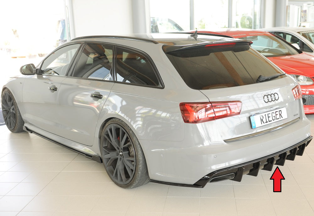 Rieger Heckeinsatz (für Fzg. ohne AHK) Audi A6 (4G/C7) Avant 09.14- (ab Facelift) 00088365