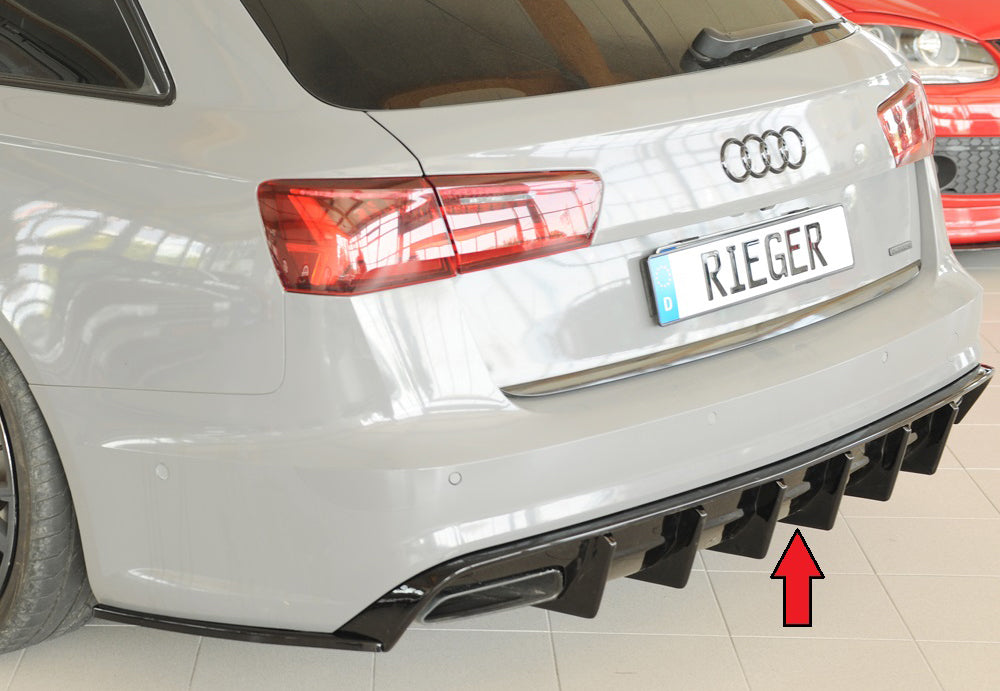 Rieger Heckeinsatz (für Fzg. ohne AHK) Audi A6 (4G/C7) Avant 09.14- (ab Facelift) 00088365