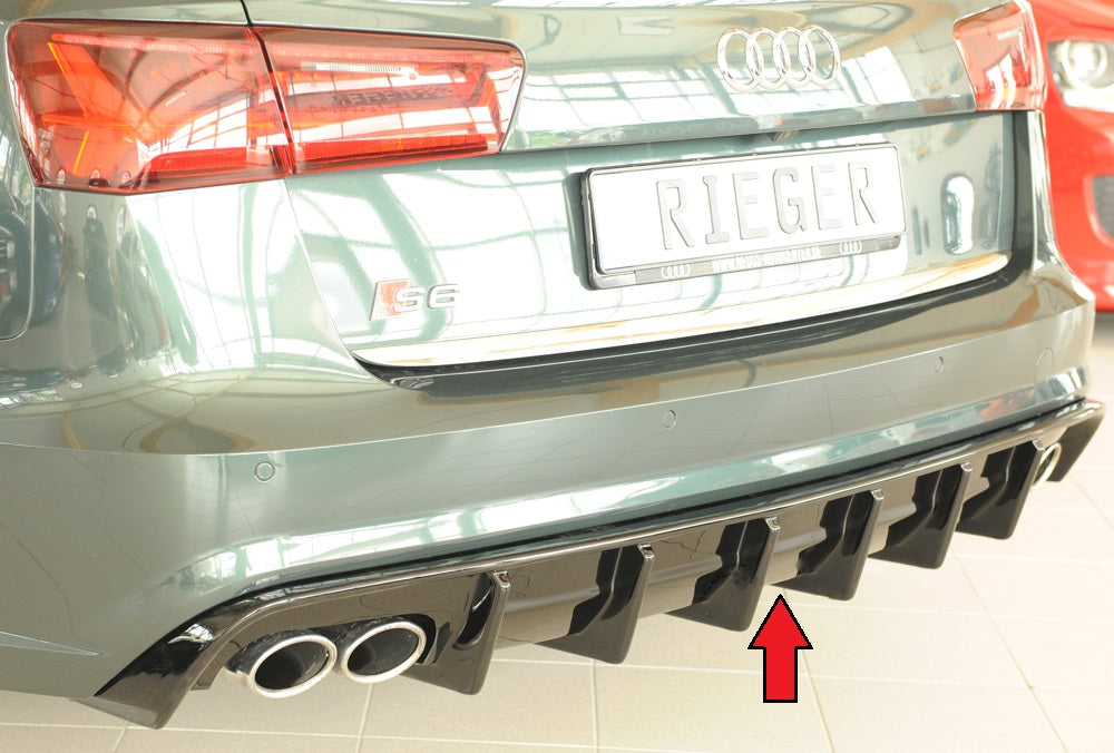 Rieger Heckeinsatz (für Fzg. ohne AHK) Audi A6 S6 (4G/C7) Avant 09.14- (ab Facelift) 00088366