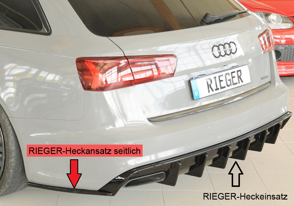 Rieger Heckschürzenansatz seitlich links Audi A6 S6 (4G/C7) Avant 09.14- (ab Facelift) 00088367