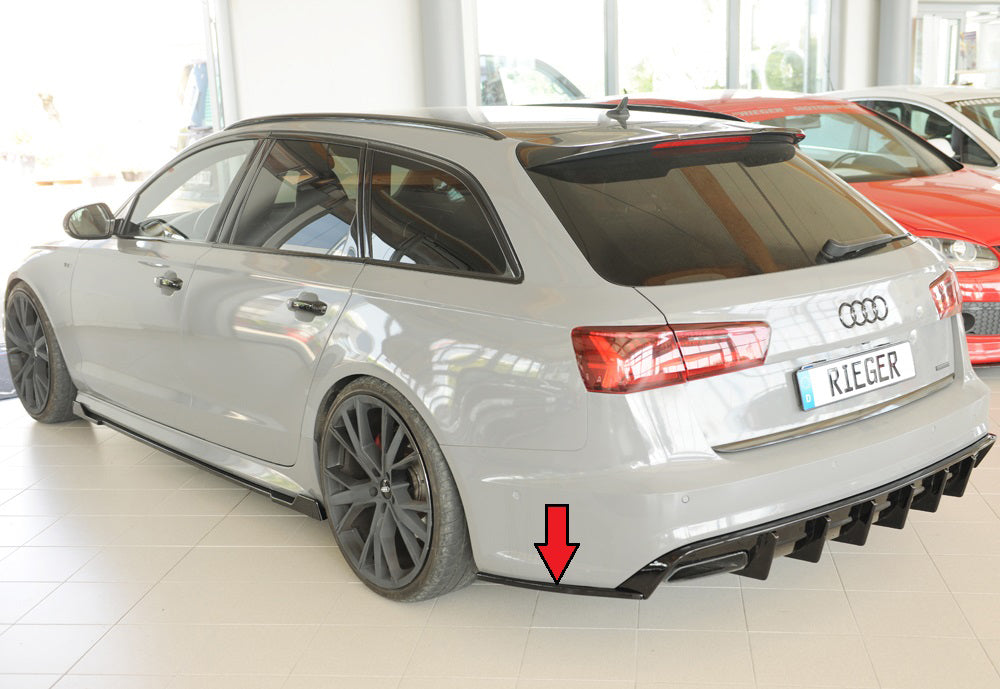 Rieger Heckschürzenansatz seitlich links Audi A6 (4G/C7) Avant 09.14- (ab Facelift) 00088367