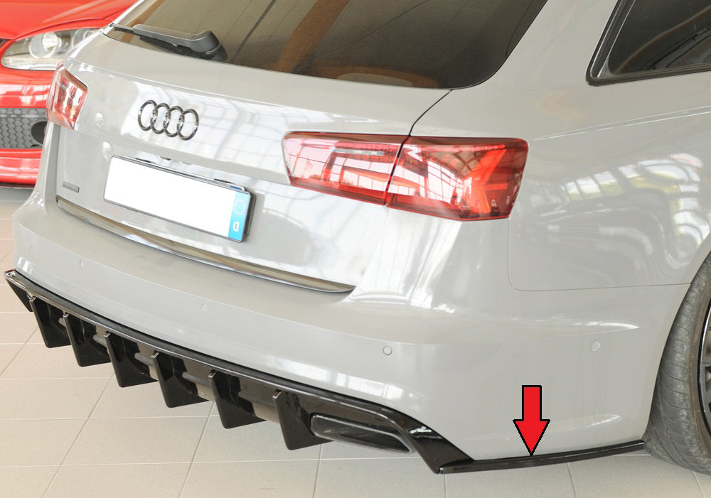 Rieger Heckschürzenansatz seitlich rechts Audi A6 (4G/C7) Avant 09.14- (ab Facelift) 00088368