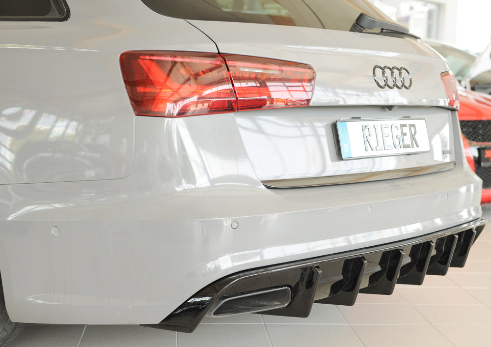 Rieger Heckeinsatz (für Fzg. mit AHK) Audi A6 (4G/C7) Avant 09.14- (ab Facelift) 00088369