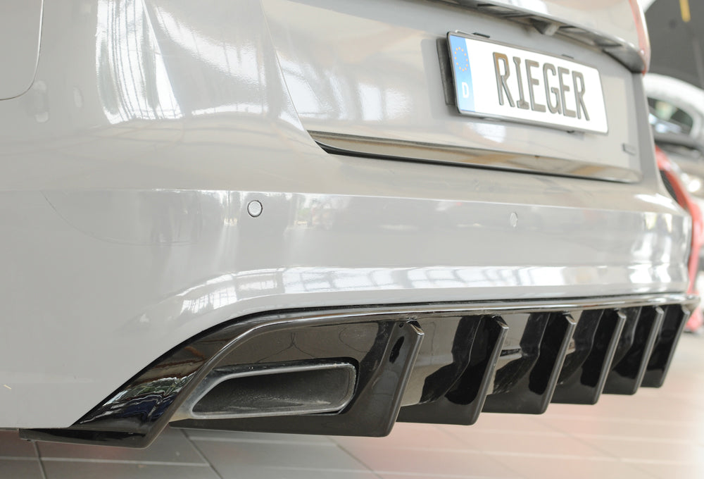 Rieger Heckeinsatz (für Fzg. mit AHK) Audi A6 (4G/C7) Avant 09.14- (ab Facelift) 00088369