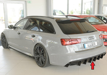 Rieger Heckeinsatz (für Fzg. mit AHK) Audi A6 (4G/C7) Lim. 09.14- (ab Facelift) 00088369