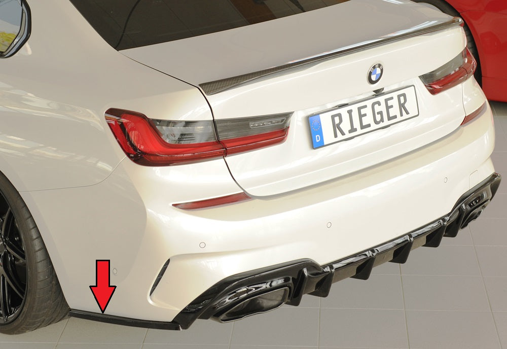 Rieger Heckschürzenansatz seitlich links BMW 3er G20 (G3L) Lim. 03.19-06.22 (bis Facelift) 00088371