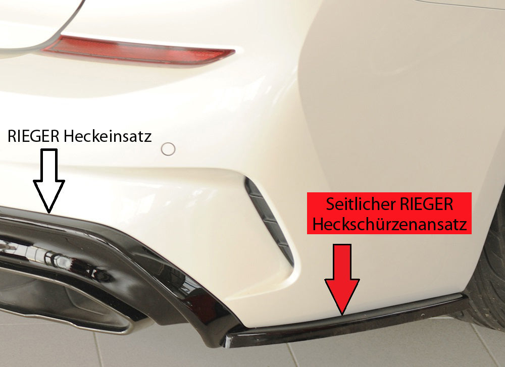 Rieger Heckschürzenansatz seitlich rechts BMW 3er G20 (G3L) Lim. 03.19-06.22 (bis Facelift) 00088372