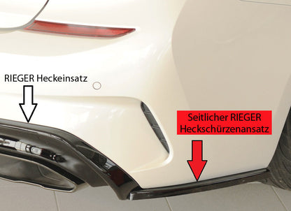 Rieger Heckschürzenansatz seitlich rechts BMW 3er G20 (G3L) Lim. 03.19-06.22 (bis Facelift) 00088372