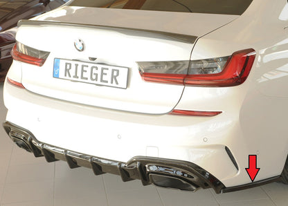 Rieger Heckschürzenansatz seitlich rechts BMW 3er G20 (G3L) Lim. 03.19-06.22 (bis Facelift) 00088372