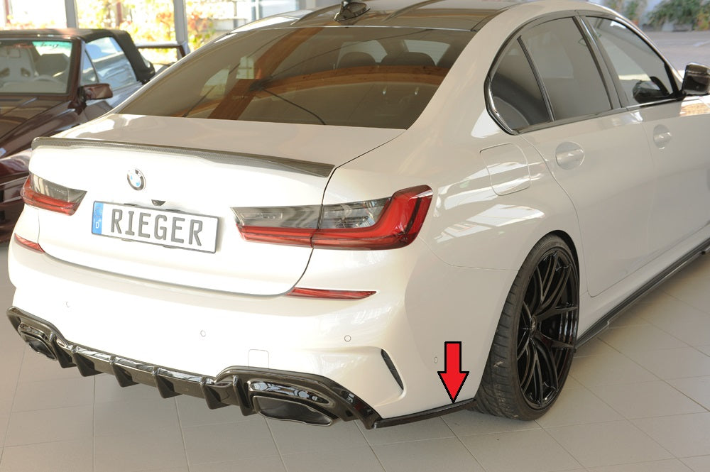 Rieger Heckschürzenansatz seitlich rechts BMW 3er G20 (G3L) Lim. 03.19-06.22 (bis Facelift) 00088372