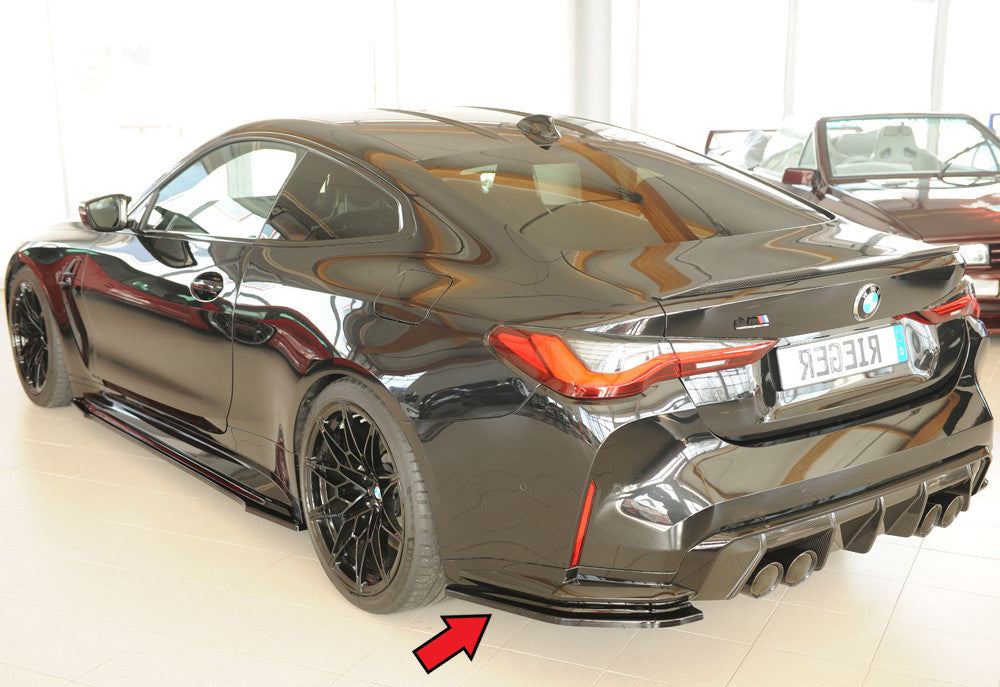 Rieger Heckschürzenansatz seitlich links BMW 4er G82 M4 CSL (G34MKS) Coupé 07.22- 00088380