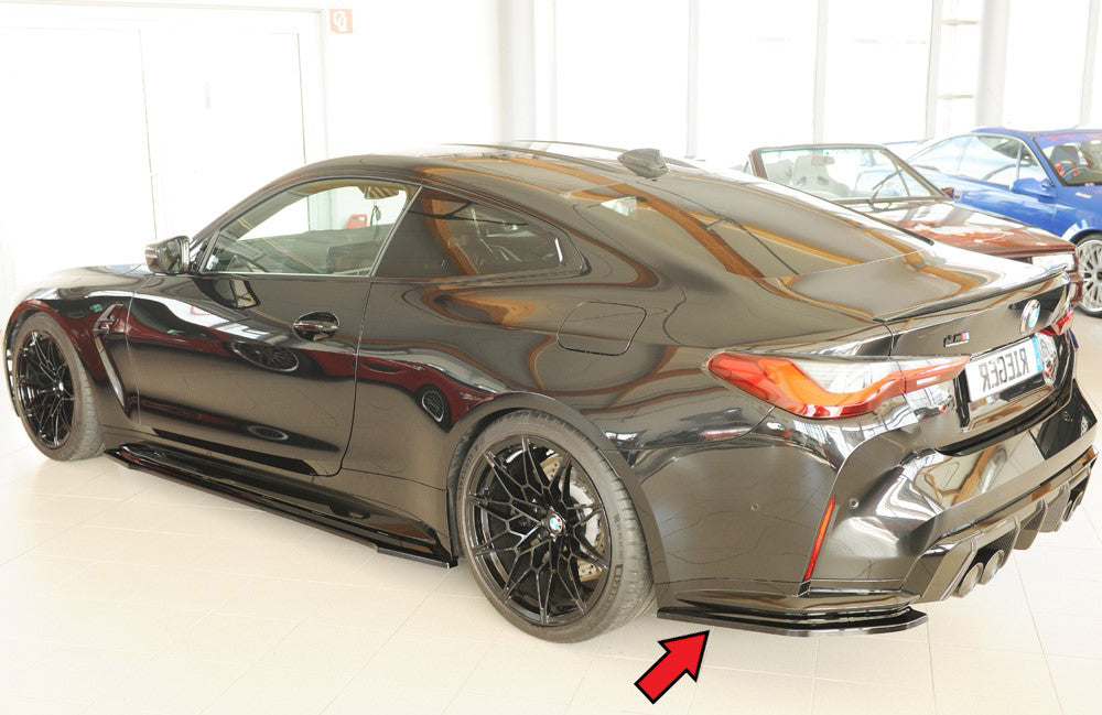Rieger Heckschürzenansatz seitlich links BMW 4er G82 M4 (G234M) Coupé 03.21- 00088380