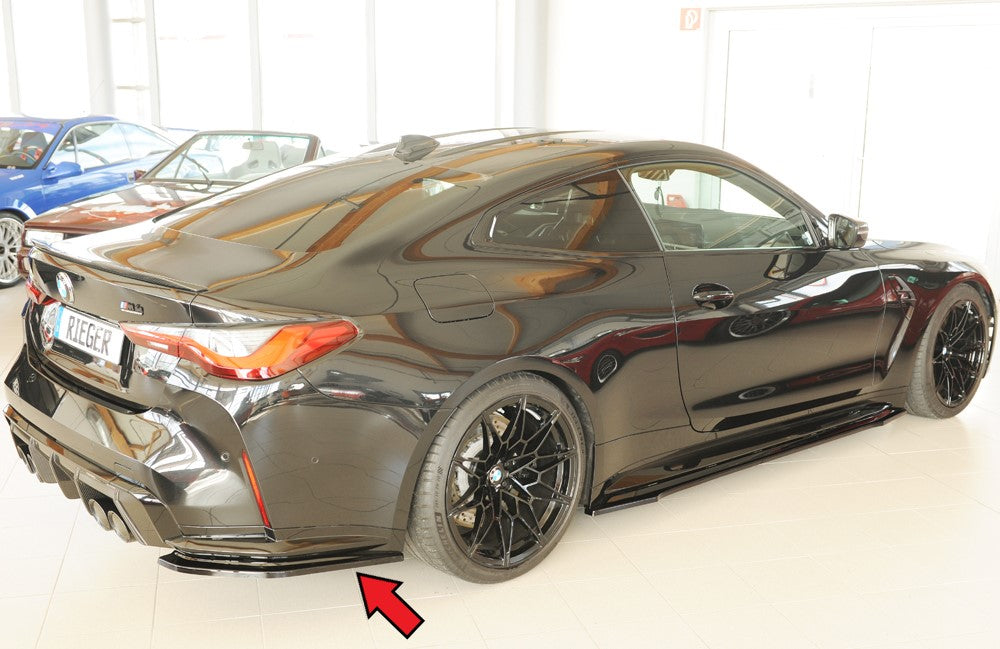 Rieger Heckschürzenansatz seitlich rechts BMW 4er G82 M4 CSL (G34MKS) Coupé 07.22- 00088381