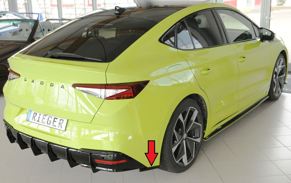 Rieger Heckschürzenansatz seitlich rechts Skoda Enyaq iV RS (NY) Coupé (5AC) 07.21- 00088388