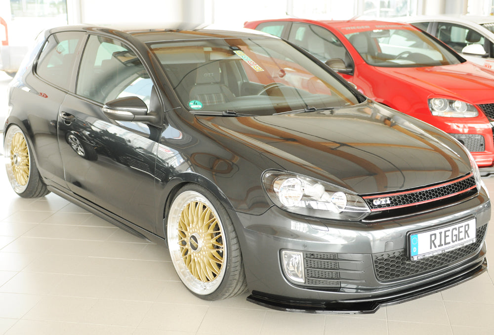 Rieger Spoilerschwert nur für GTI / GTD VW Golf 6 GTI 5-tür. 00088390