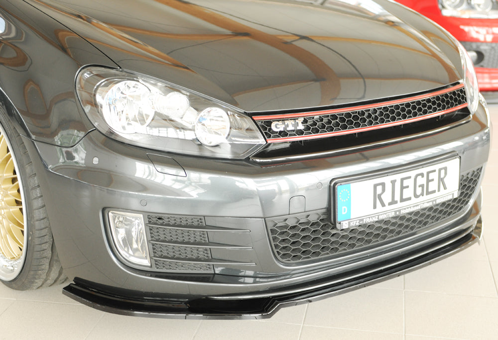 Rieger Spoilerschwert nur für GTI / GTD VW Golf 6 GTD 3-tür. 00088390