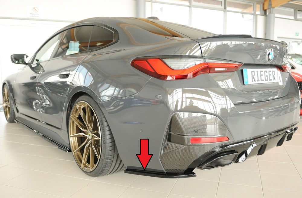 Rieger Heckschürzenansatz seitlich links BMW 4er G26 (G4C) Gran Coupé (5-tür.) 07.20- 00088394