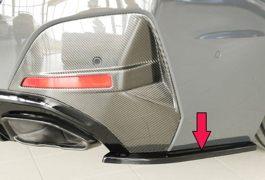 Rieger Heckschürzenansatz seitlich rechts BMW i4 G26 (G4C) Gran Coupé (5-tür.) 11.21- 00088395