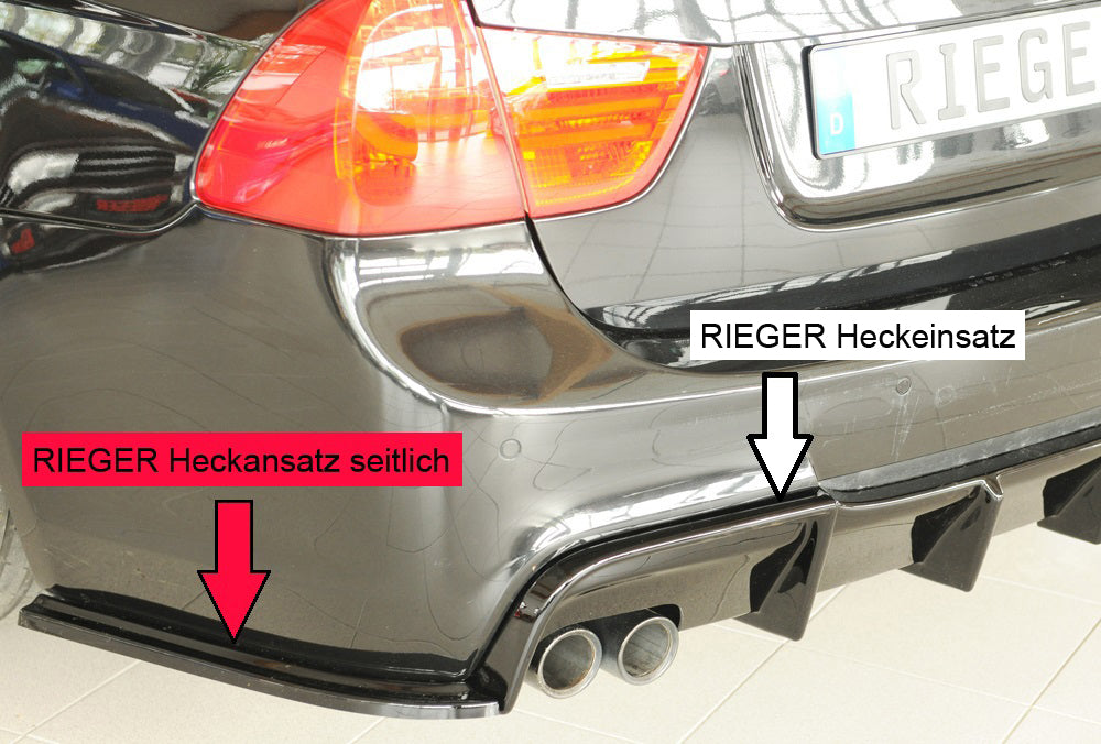 Rieger Heckschürzenansatz seitlich links BMW 3er E90 Lim. 03.05-08.08 (bis Facelift) 00088398