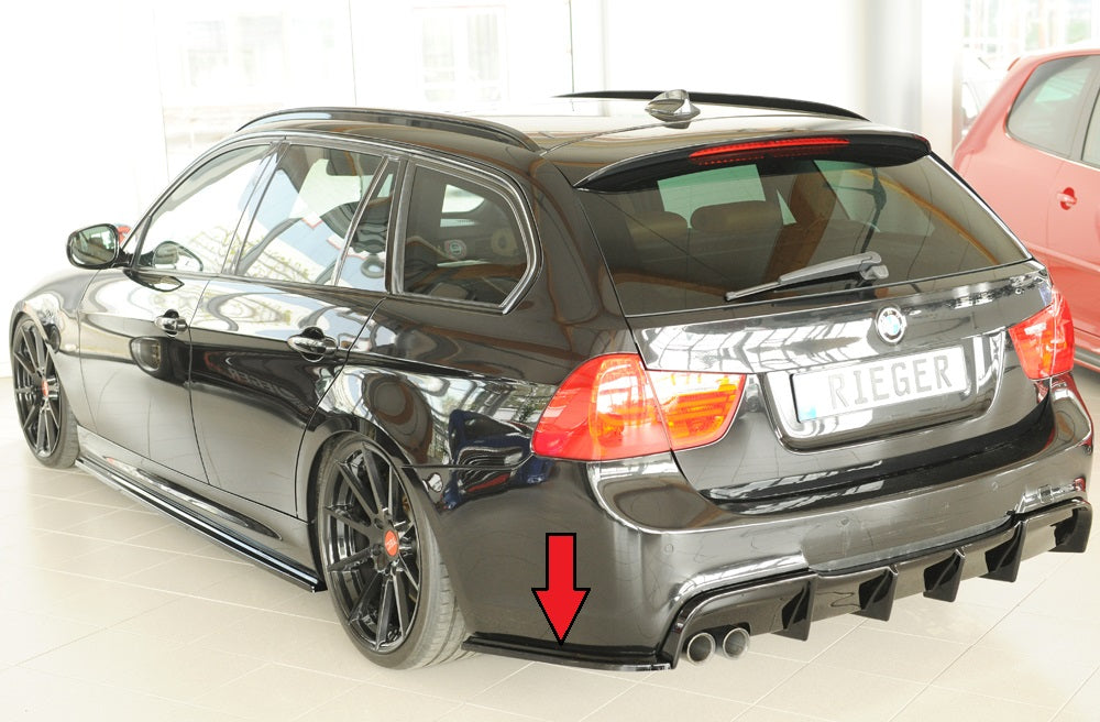 Rieger Heckschürzenansatz seitlich links BMW 3er E91 Touring 08.05-08.08 (bis Facelift) 00088398