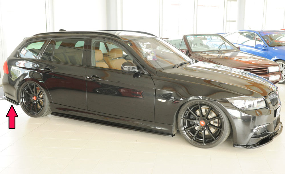 Rieger Heckschürzenansatz seitlich rechts BMW 3er E90 Lim. 03.05-08.08 (bis Facelift) 00088399