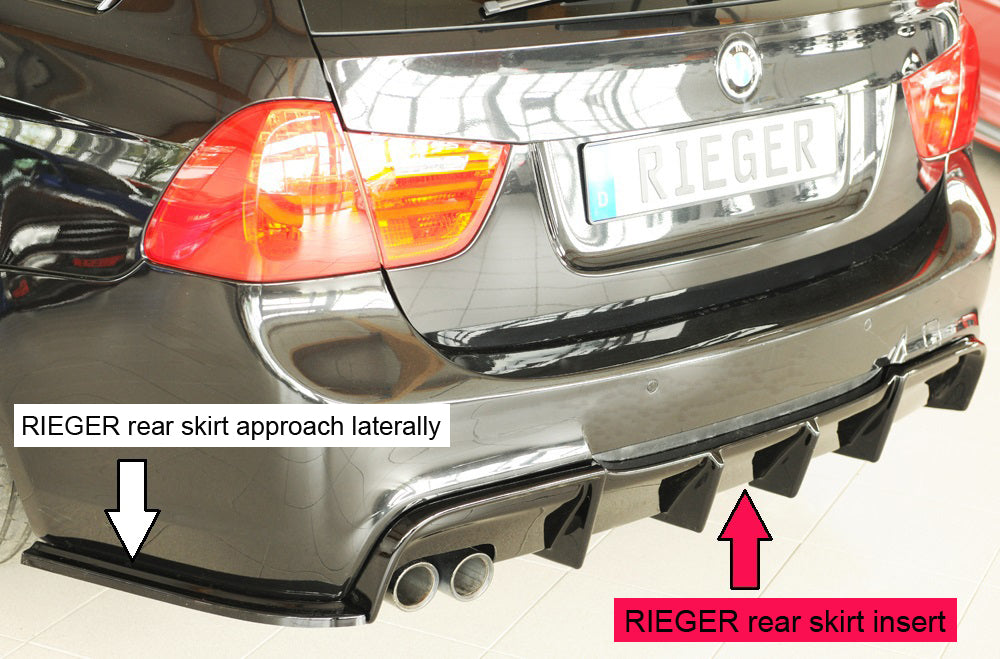 Rieger Heckeinsatz BMW 3er E90 Lim. 03.05-08.08 (bis Facelift) 00088401