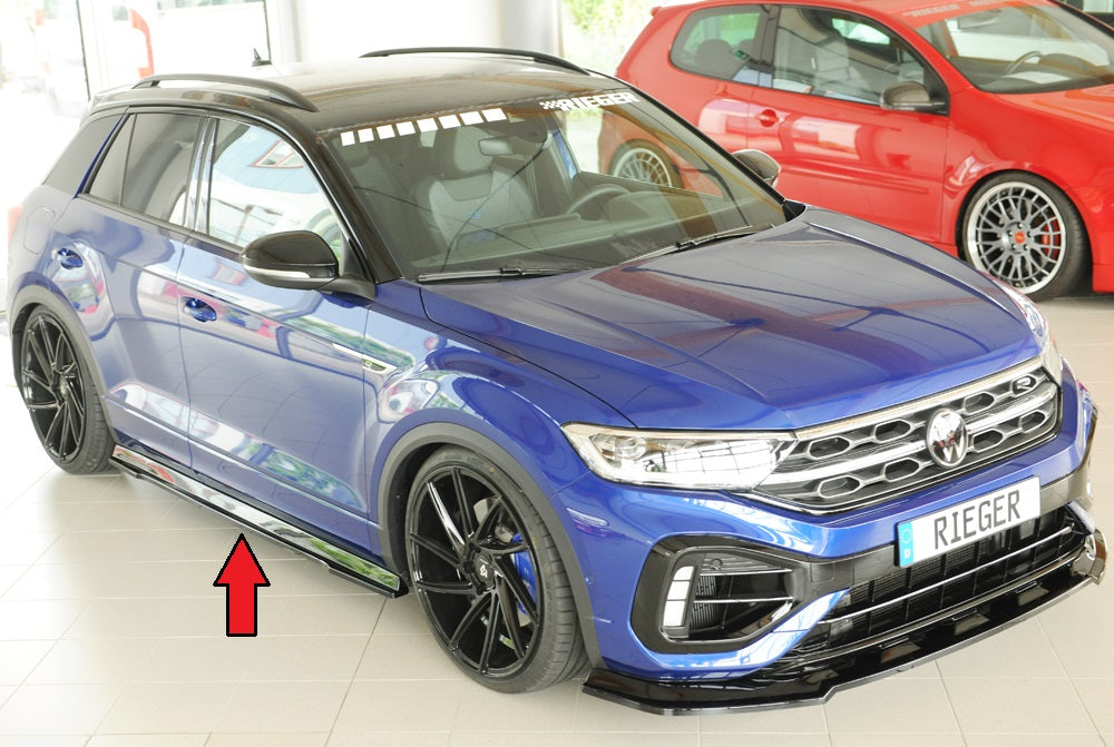 Rieger Seitenschwelleransatz VW T-Roc (A1) R-Line 5-tür. 01.22- (ab Facelift) 00088406