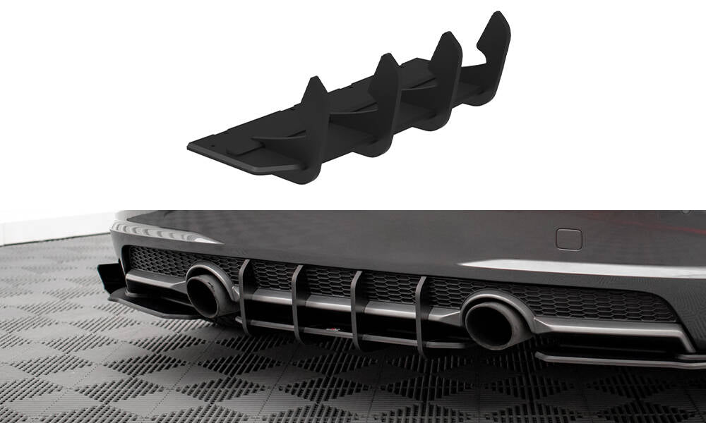 Maxton Street Pro Heckschürze für Audi TT S-Line 8S