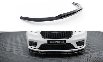 Maxton Front Ansatz für Chrysler Pacifica Mk2 Facelift schwarz Hochglanz