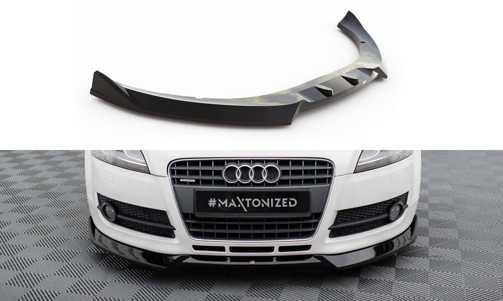 Maxton Front Ansatz V.3 für Audi TT 8J schwarz Hochglanz