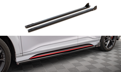 Maxton Seitenschweller Ansatz für V.1 für + Flaps Hyundai Kona N Mk1