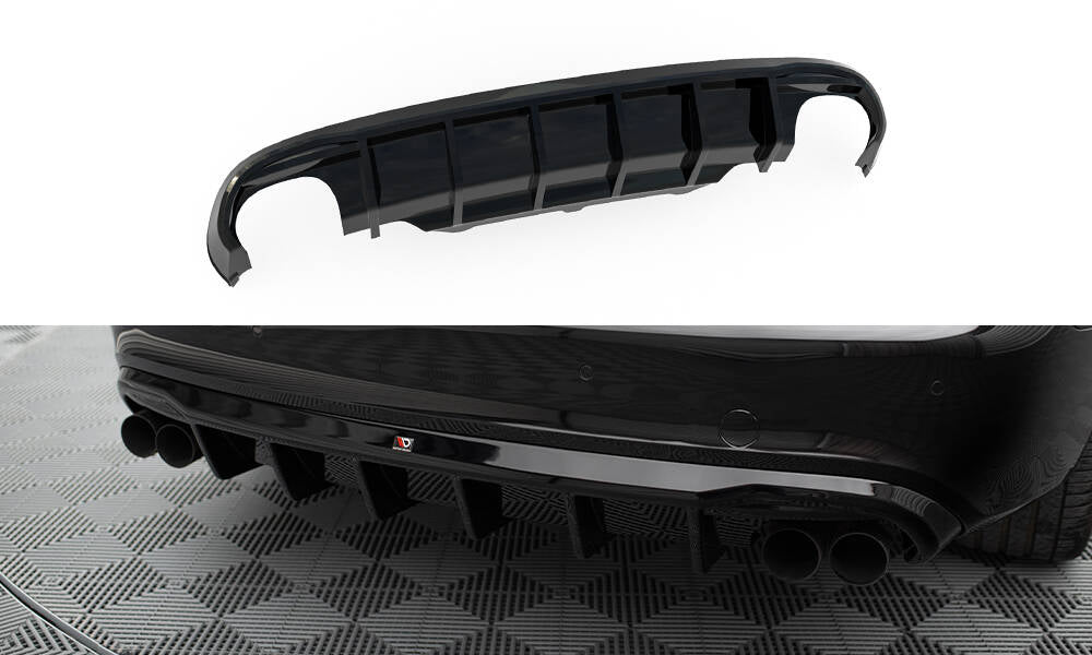 Maxton Diffusor Heck Ansatz für Audi S5 Coupe / Cabrio S-Line 8T