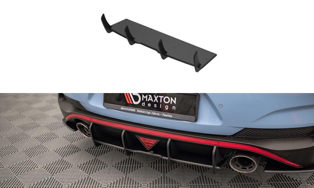 Maxton Street Pro Heckschürze für Hyundai I30 N Fastback Mk3 Facelift