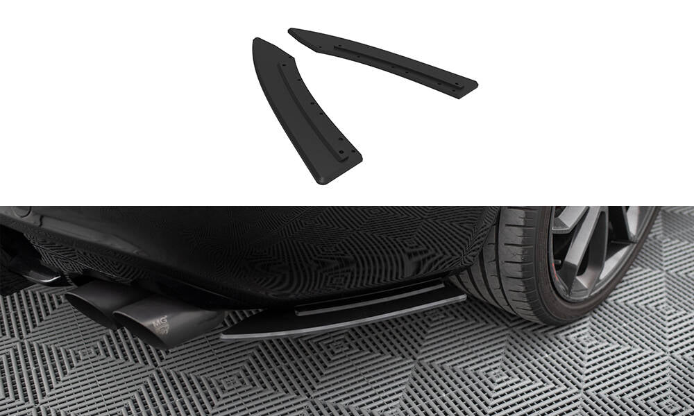 Maxton Street Pro Heck Ansatz Flaps Diffusor für Audi S5 / A5 S-Line Coupe / Cabriolet 8T