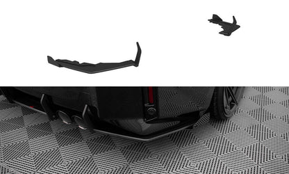 Maxton Street Pro Heck Ansatz Flaps Diffusor V.1 +Flaps für BMW M2 G87 schwarz Hochglanz