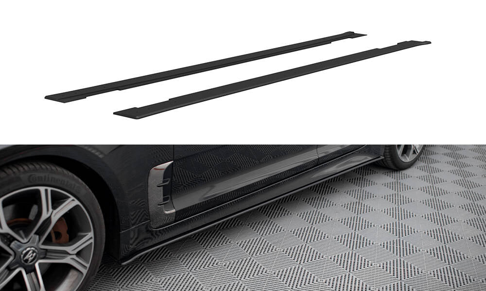 Maxton Street Pro Seitenschweller Ansatz für Kia Stinger GT / GT-Line / Standard Mk1