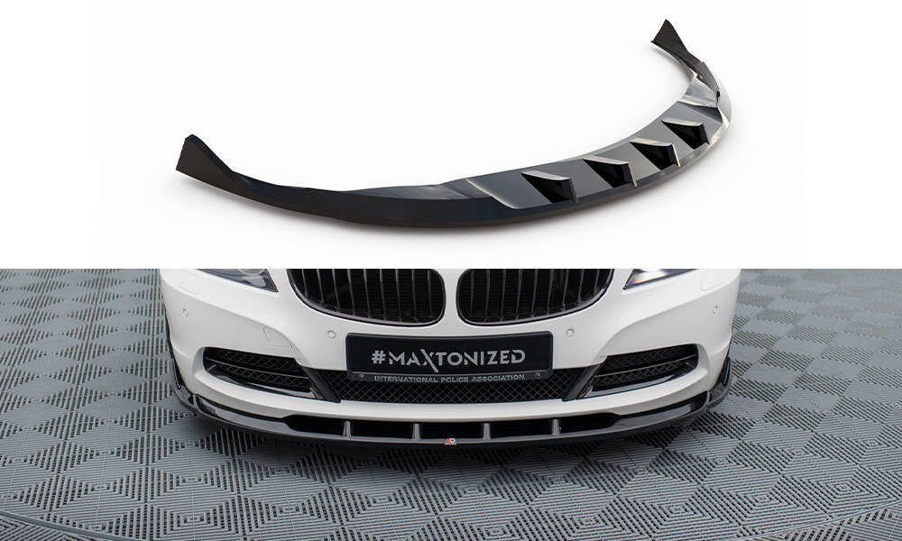 Maxton Front Ansatz V.1 für BMW Z4 E89 schwarz Hochglanz