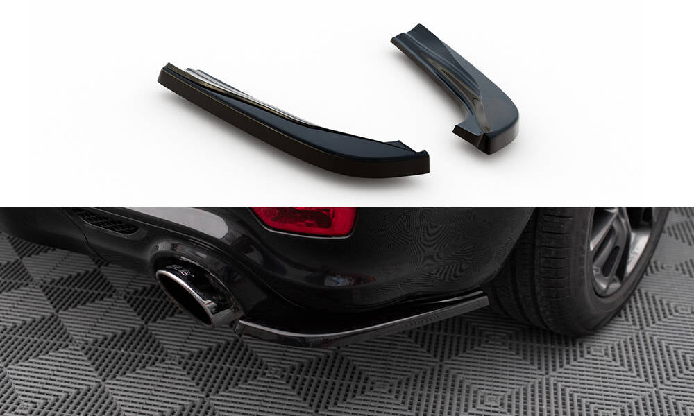 Maxton Heck Ansatz Flaps Diffusor für Jeep Grand Cherokee SRT WK2 Facelift schwarz Hochglanz