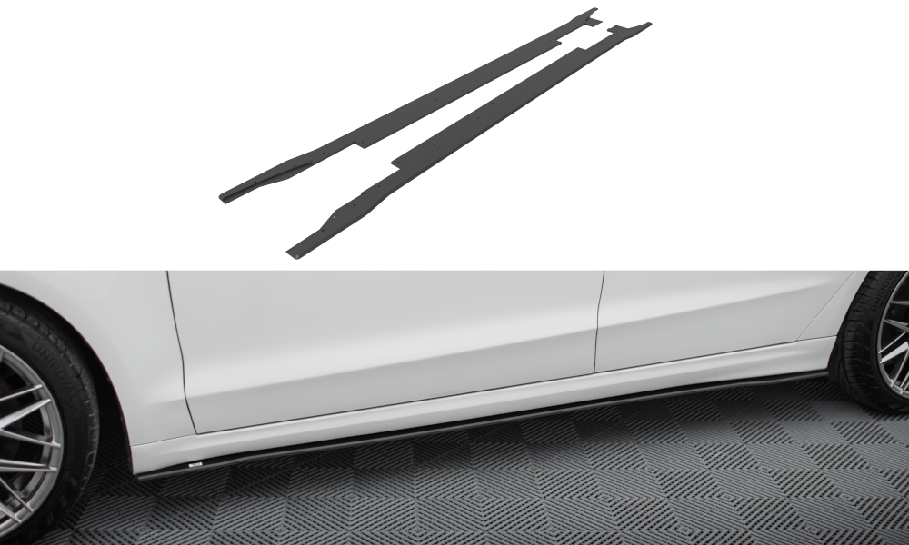 Maxton Street Pro Seitenschweller Ansatz für Ford Mondeo Sport Mk5 Facelift / Fusion Sport Mk2 Facelift