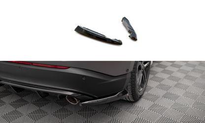 Maxton Heck Ansatz Flaps Diffusor V.2 für Ford Edge Mk2 schwarz Hochglanz