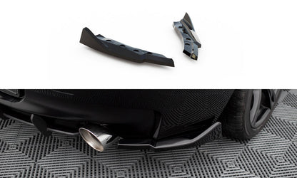 Maxton Heck Ansatz Flaps Diffusor für BMW Z4 M-Paket E89 Facelift schwarz Hochglanz