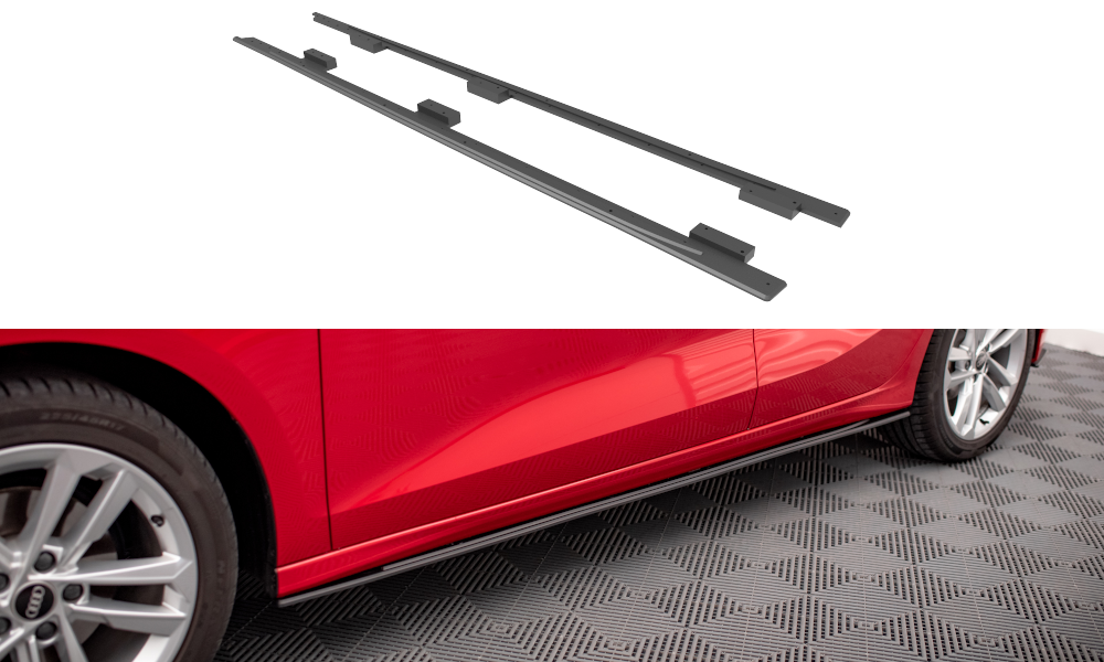Maxton Street Pro Seitenschweller Ansatz für Audi A3 8Y