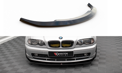 Maxton Front Ansatz V.2 für BMW 3er Coupe E46 schwarz Hochglanz
